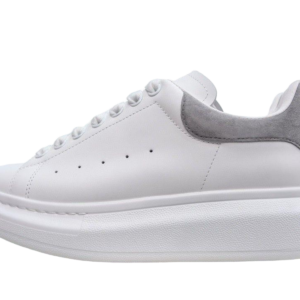 Alexander McQueen Leather Sneakers ‘Light gray‘