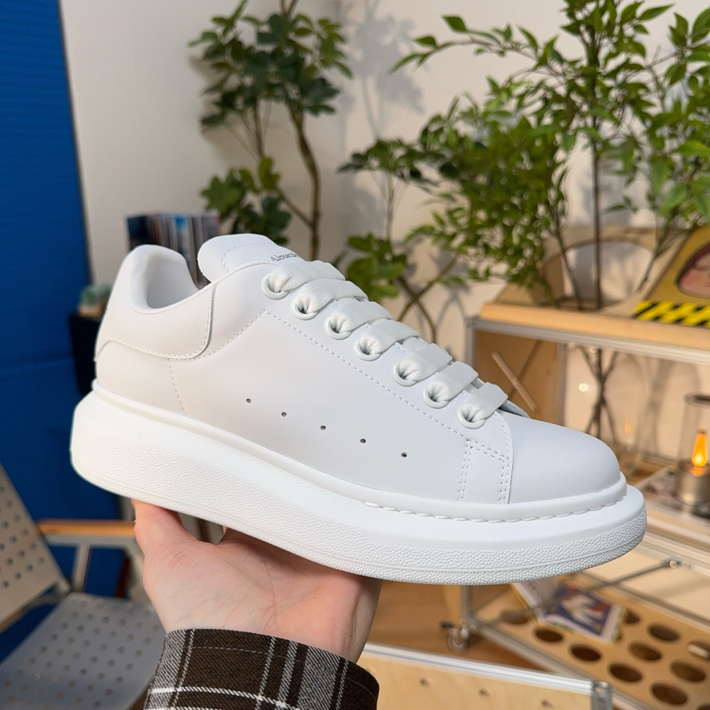 Alexander McQueen Oversized Sneaker in White